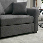 Modern Chenille Oversized Armchair