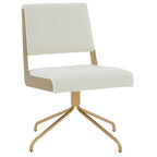 SAFAVIEH Couture Kanja Swivel Office Chair - 22Wx24Dx34H