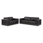 Signature Design by Ashley Amiata Brown 2-Piece Upholstery Package - 96 W x 41 D x 35 H