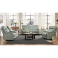 3-Piece Leather Zero Gravity Power Reclining Sofa Set with Power Headrest and Power Lumbar,USB&USB-C Port