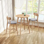 Counter Stools Set of 2, Modern Bar Stools with Backs, Counter Height Bar Stools, Upholstered Counter Chair for Kitchen Island