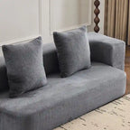 Versatile Transformable Sofa with Ottoman Stools for Compact Spaces