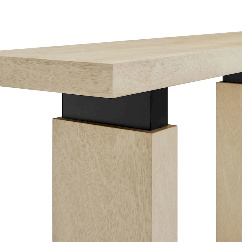 Piston 52 Rectangular Wood Console Table