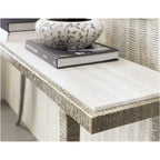 Hooker Furniture 628-85669-00 Sabre 14 Wide Marble Top Metal Console
