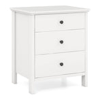 3-Drawer Wooden Nightstand Bedside Table