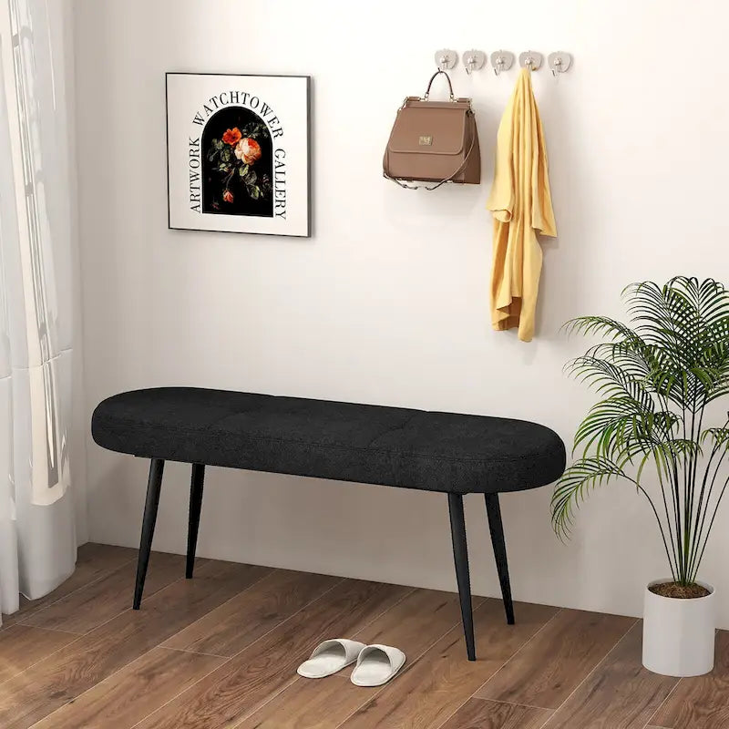 47-inch Upholstered Entryway Bench