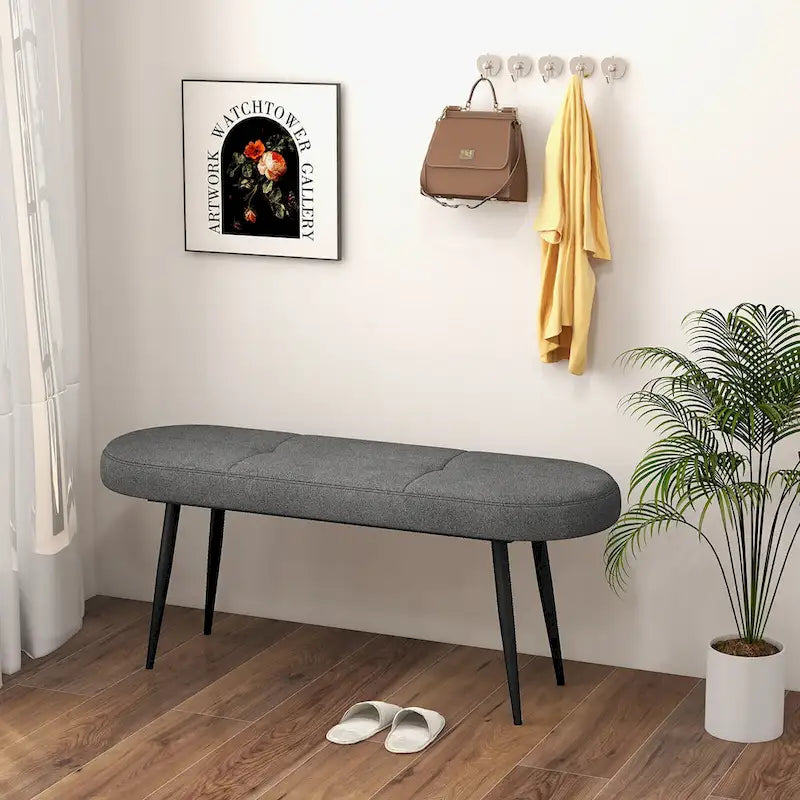 47-inch Upholstered Entryway Bench