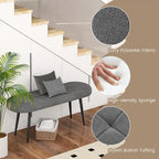 47-inch Upholstered Entryway Bench