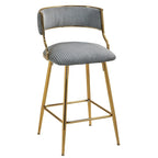 26 Counter Height Bar Stools Corduroy Kitchen Island (Set of 2)