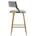 26 Counter Height Bar Stools Corduroy Kitchen Island (Set of 2)