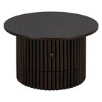 30.5 MDF Coffee Table with Drawer & Slat Base