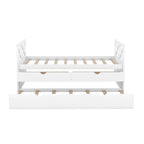 White Pine Twin Daybed with Drawers and Trundle