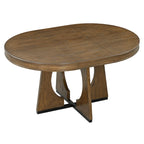 5-Piece Vintage Dining Set with Extendable Table & 4 Chairs
