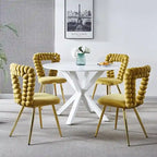 22.04 Accent Chairs with Iron Legs (Set of 2)