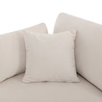 100.4 Spacious U-Shape 6 Seater Sectional Sofa with Removable Ottomans and Pillow, Flexible Configuration