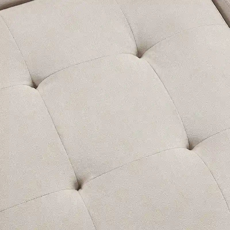 Beige 117 U-Shaped Oversized 6-Seater Sofa