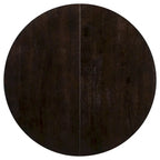 5-Piece Wooden Dining Table Set with Extendable Round Table & 4 Chairs
