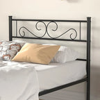 Metal Bed Frame with Headboard and Footboard- Twin/Full/Queen Size Bed