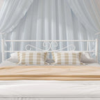 Metal Bed Frame with Headboard and Footboard- Twin/Full/Queen Size Bed