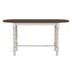 Vexl Walnut 71-inch Counter Height Table w/ Drop Leaf by Furniture of America