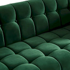 Modern Chesterfield Velvet Living Room Couch