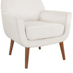 Mid-Century Velvet Arm Chair