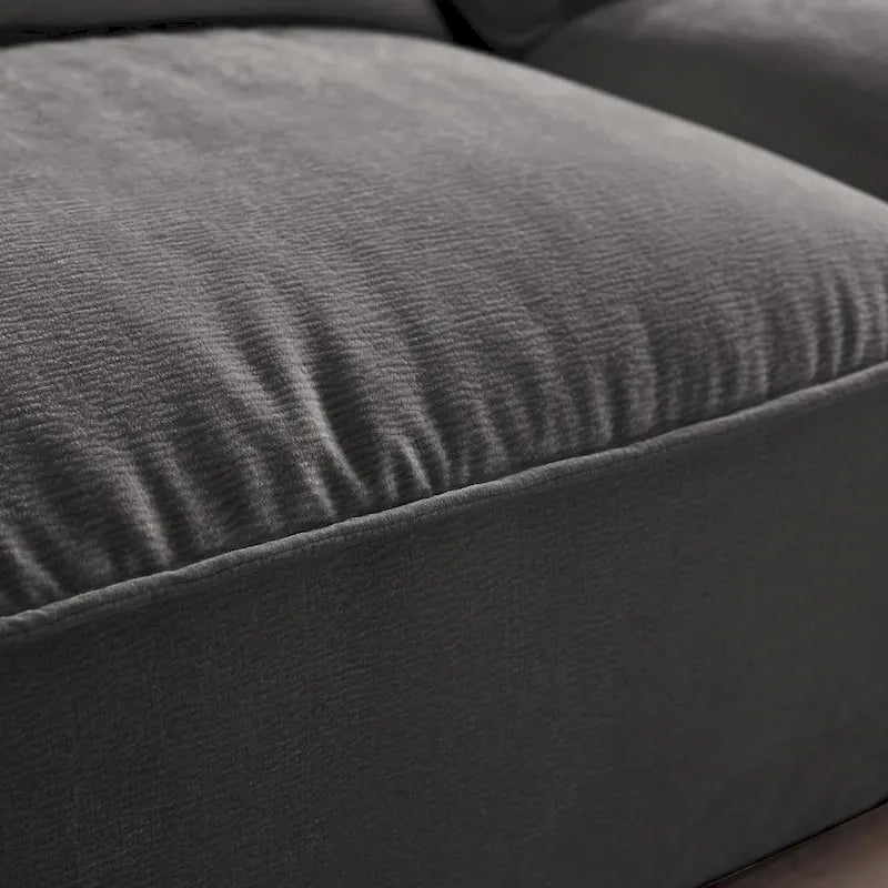 VANOMi 88.6 inch Modern Sofa, Leisure Couch For Gaming Room Living Room - 75' x 24'