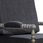 Spindle Fabric Arm Chair