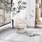 Ouyessir 360 Degree Modern Swivel Cuddle Barrel Sofa Chairs
