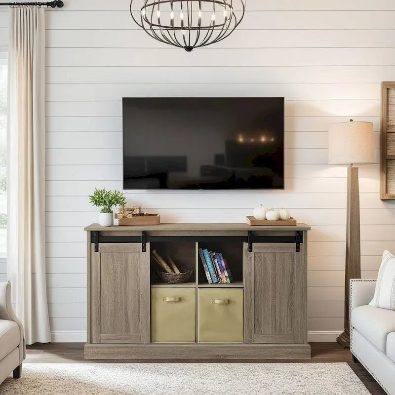 Lincoln Farmhouse 60 Inch TV Stand