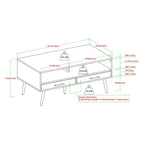 Middlebrook Contemporary Coffee Table
