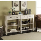 72 Console Table with 4 Drawers