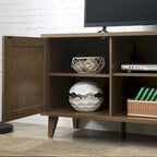 Bridgevine Home Briggs Modern 60 Inch TV Stand Console for TVs up to 65 inches