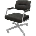 Swivel Kitchen Dining Caster Chair with Wheels - M-110 - N/A
