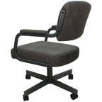 Swivel Kitchen Dining Caster Chair with Wheels - M-110 - N/A