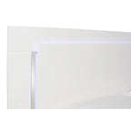 New Classic Furniture Vexa White High Gloss 4-Piece Bedroom Set with Nightstand