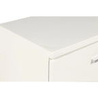 New Classic Furniture Vexa White High Gloss 4-Piece Bedroom Set with Nightstand