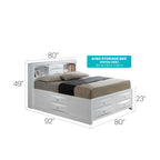 Marilla King Panel Beds
