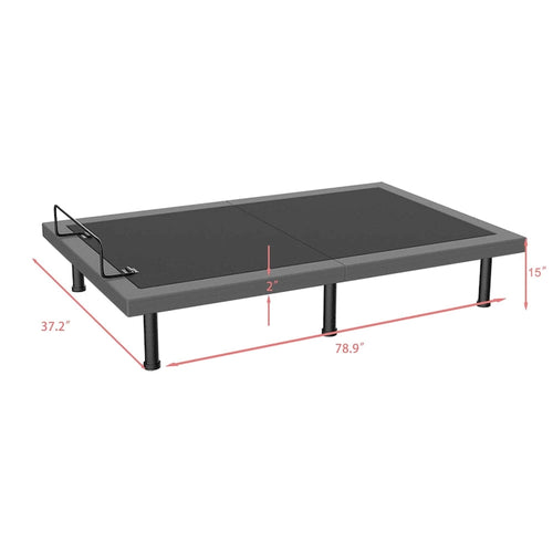 Adjustable Bed Frame with Wireless Remote