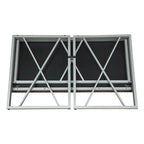 Collapsible Slatted Mission Writing Computer Desk