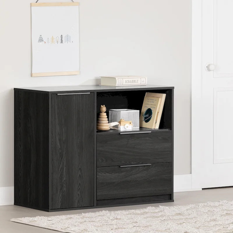 Hourra 2-Drawer Dresser with Door