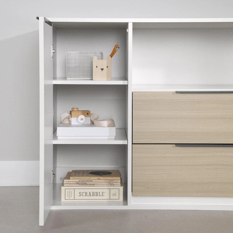 Hourra 2-Drawer Dresser with Door
