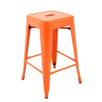 Carbon Loft Athos Indoor and Outdoor Metal Patio Counter Stool (Set of 4)