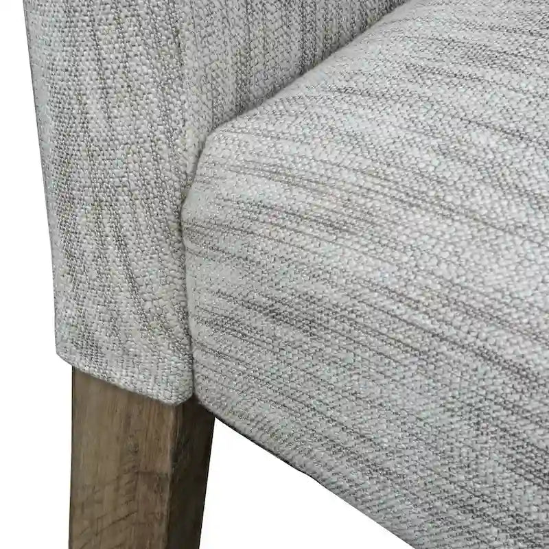 Horizons Rustic Caramel with Sawmark Distressing Uph Side Chair (Set of 2)