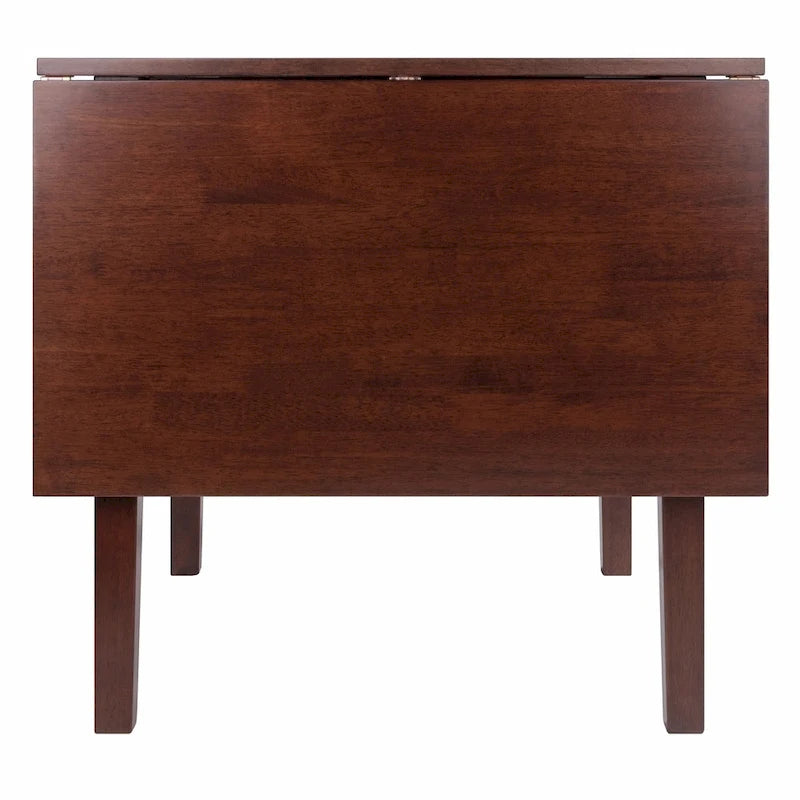 Copper Grove Petronella Walnut Brown Dining Table with Dropleaf Extension - N/A