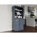 100% Solid Wood 32 Kitchen Pantry Cabinet with 2 Doors by Palace Imports