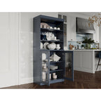 100% Solid Wood 32 Kitchen Pantry Cabinet with 2 Doors by Palace Imports