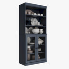 100% Solid Wood 32 Kitchen Pantry Cabinet with 2 Doors by Palace Imports