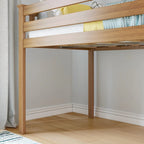 Twin Size Low Loft Bed for Kids