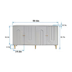 Modern Sideboard Buffet Server Cabinet Storage Cabinet